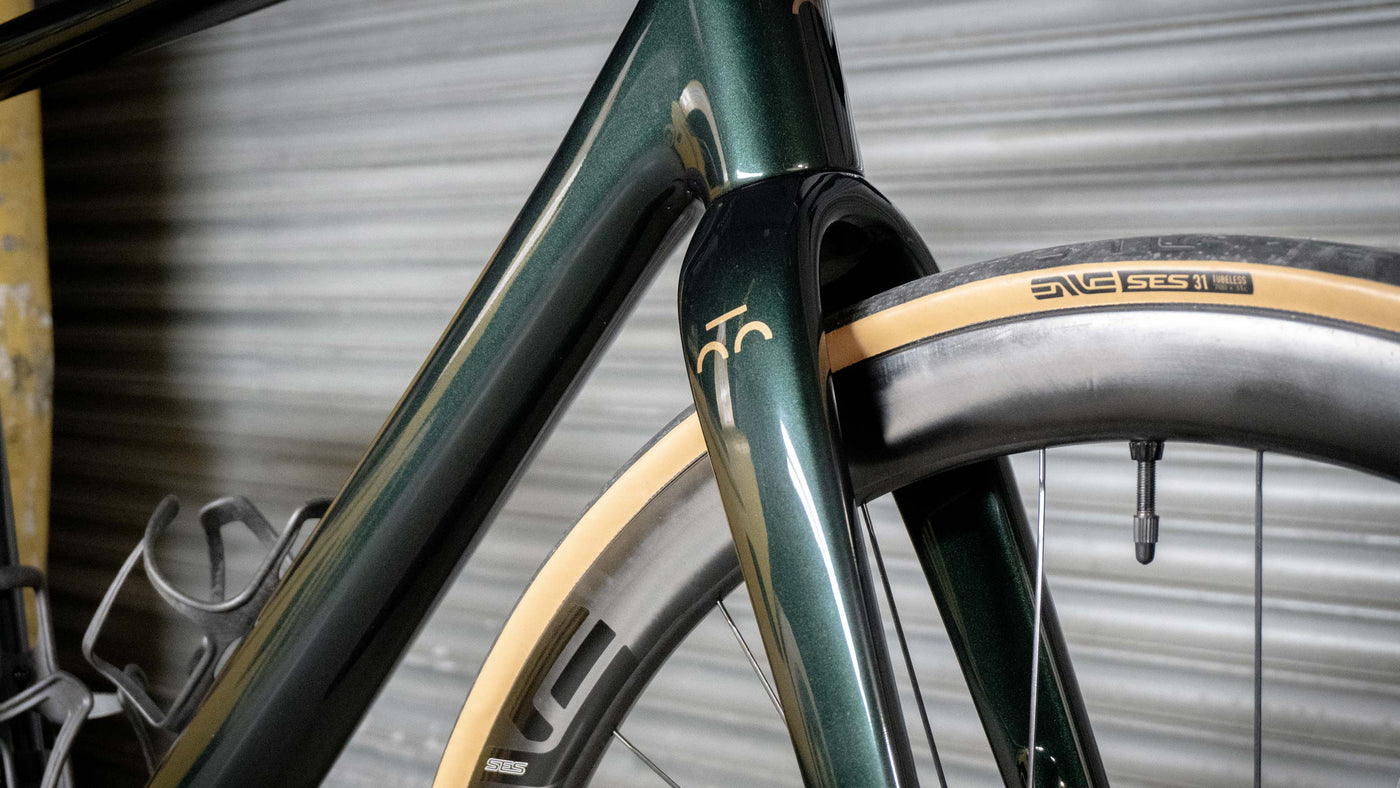 NEW BIKE DAY - GREEN WITH ENVE