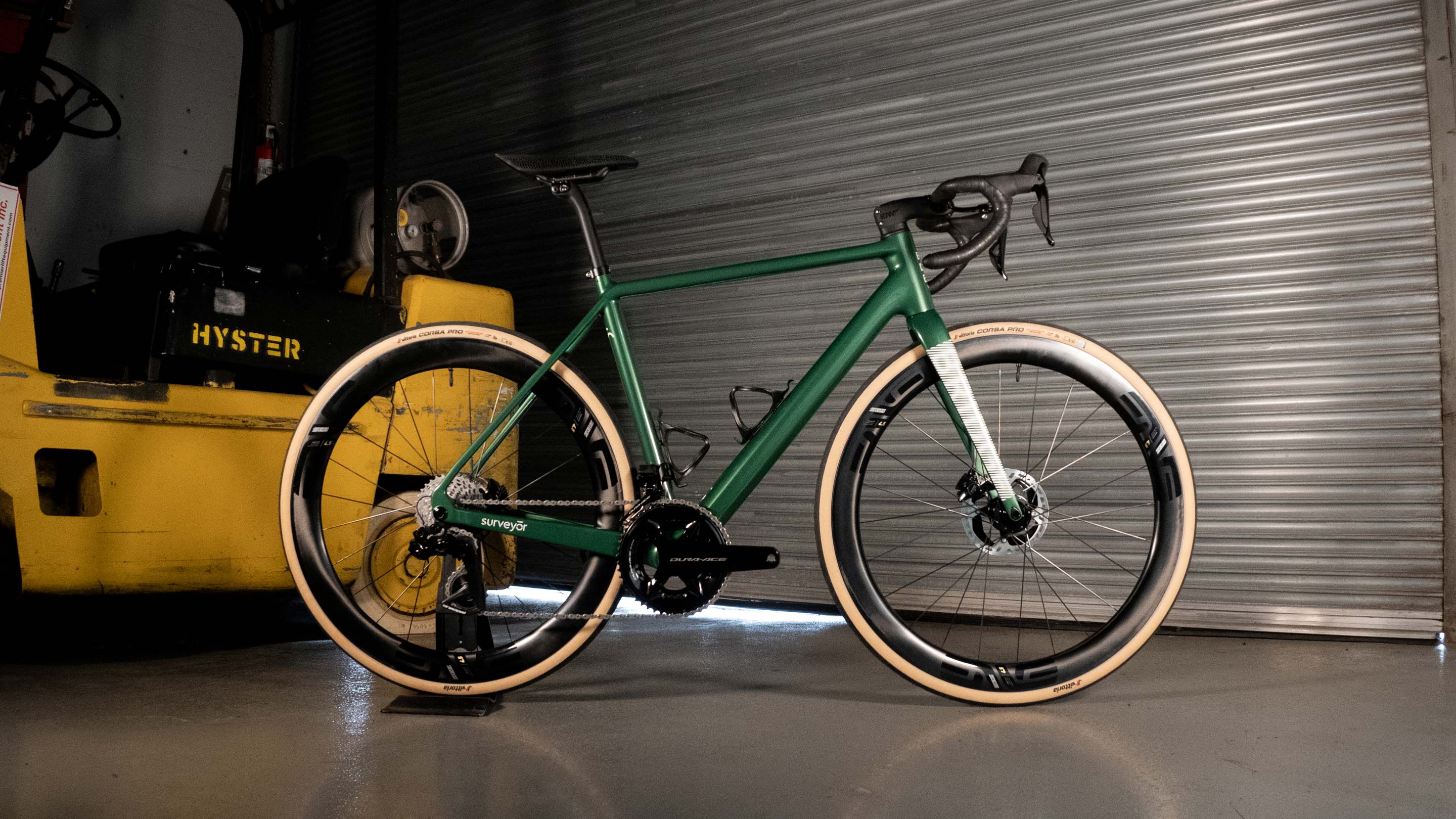 NEW BIKE DAY - MODERN METALLIC GREEN – BRIDGE Bike Works