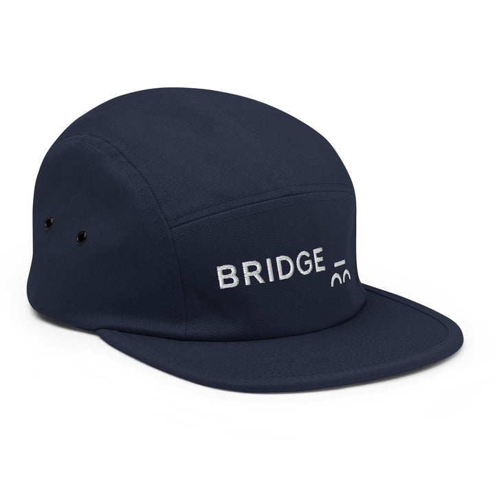 BRIDGE 5 Panel Hat - Navy – BRIDGE Bike Works