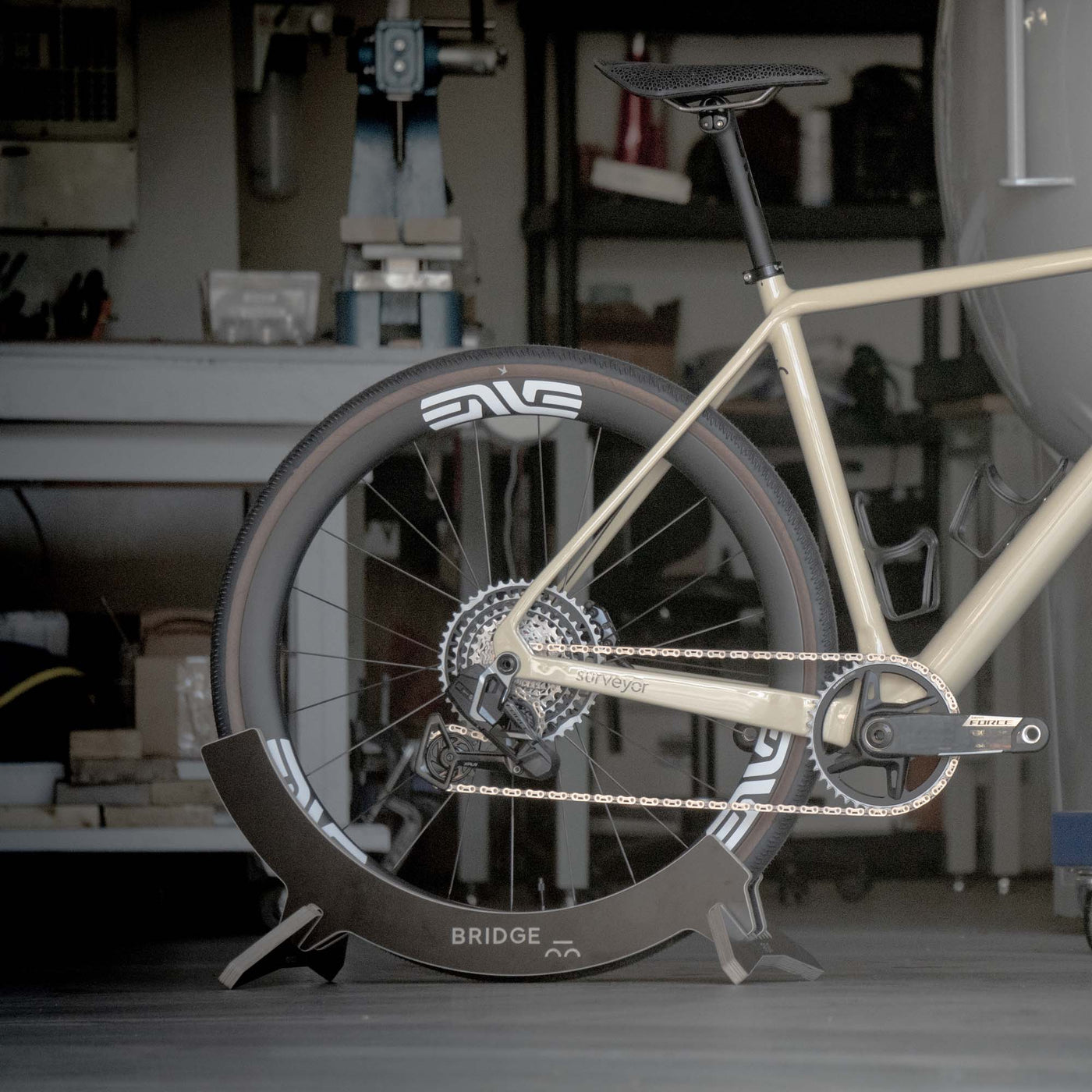 Millard Bautista Designs Bike Stand – BRIDGE Bike Works