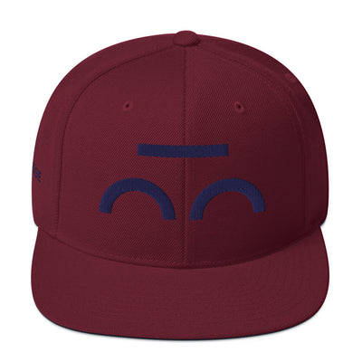 BRIDGE Snapback - Maroon