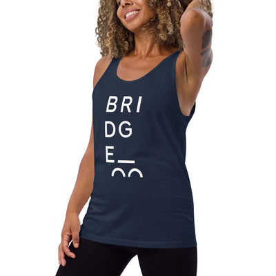 BRIDGE Womens Stacked Tank Top