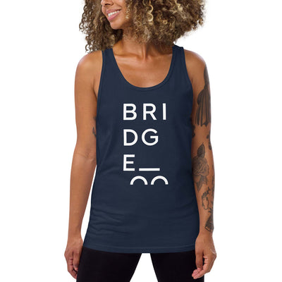 BRIDGE Womens Stacked Tank Top